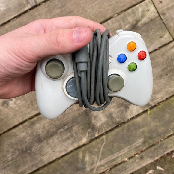 Wired Xbox 360 Controller - White - Picture 4 of 5